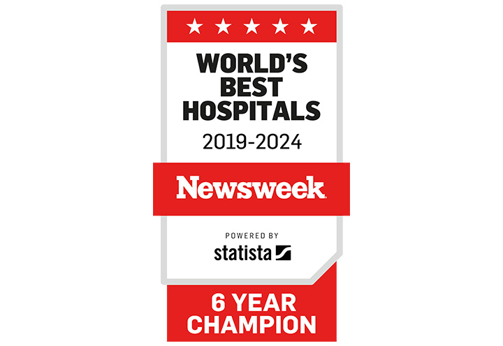 Newsweek World's Best Hospital and Infection Prevention 