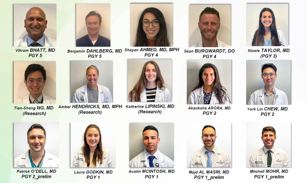 25-26 General Surgery Residents